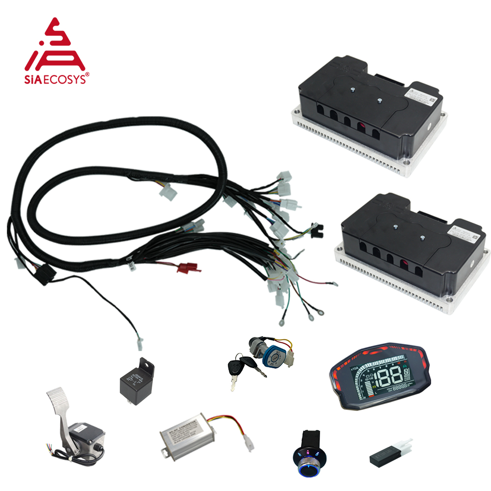 Kelly Kls7230S Controller - Plug-and-Play-Kabelbaum mit zwei Antrieben für Fardriver