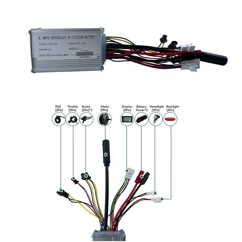 Ebike 36 v48v 6-fet 15a 250w j – Kelly Kls7230S Controller Bewertung und Preis
