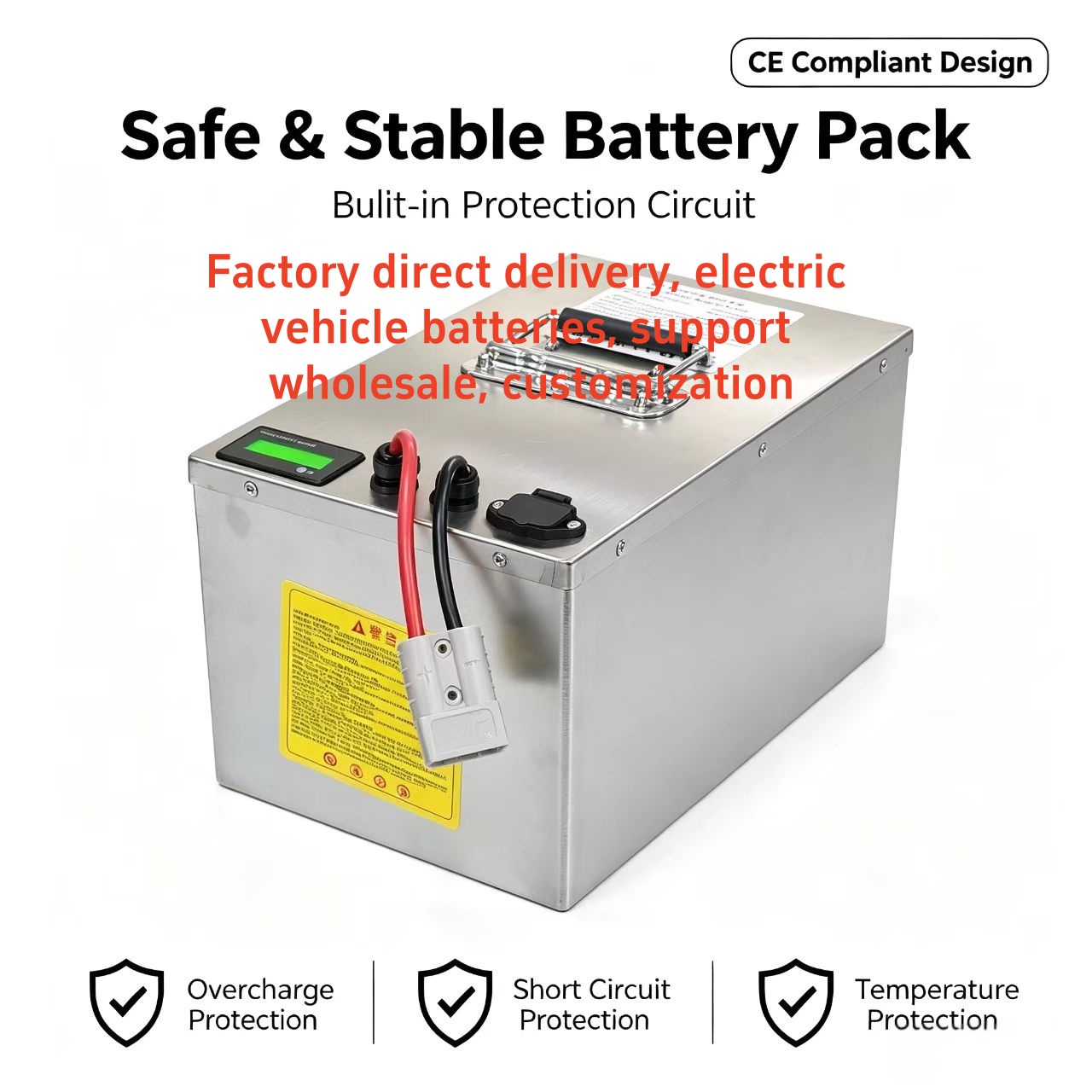 60V35Ah 50Ah 100Ah LiFePO4-Bat – 60V 50Ah Electric Scooter Battery Bewertung und Preis